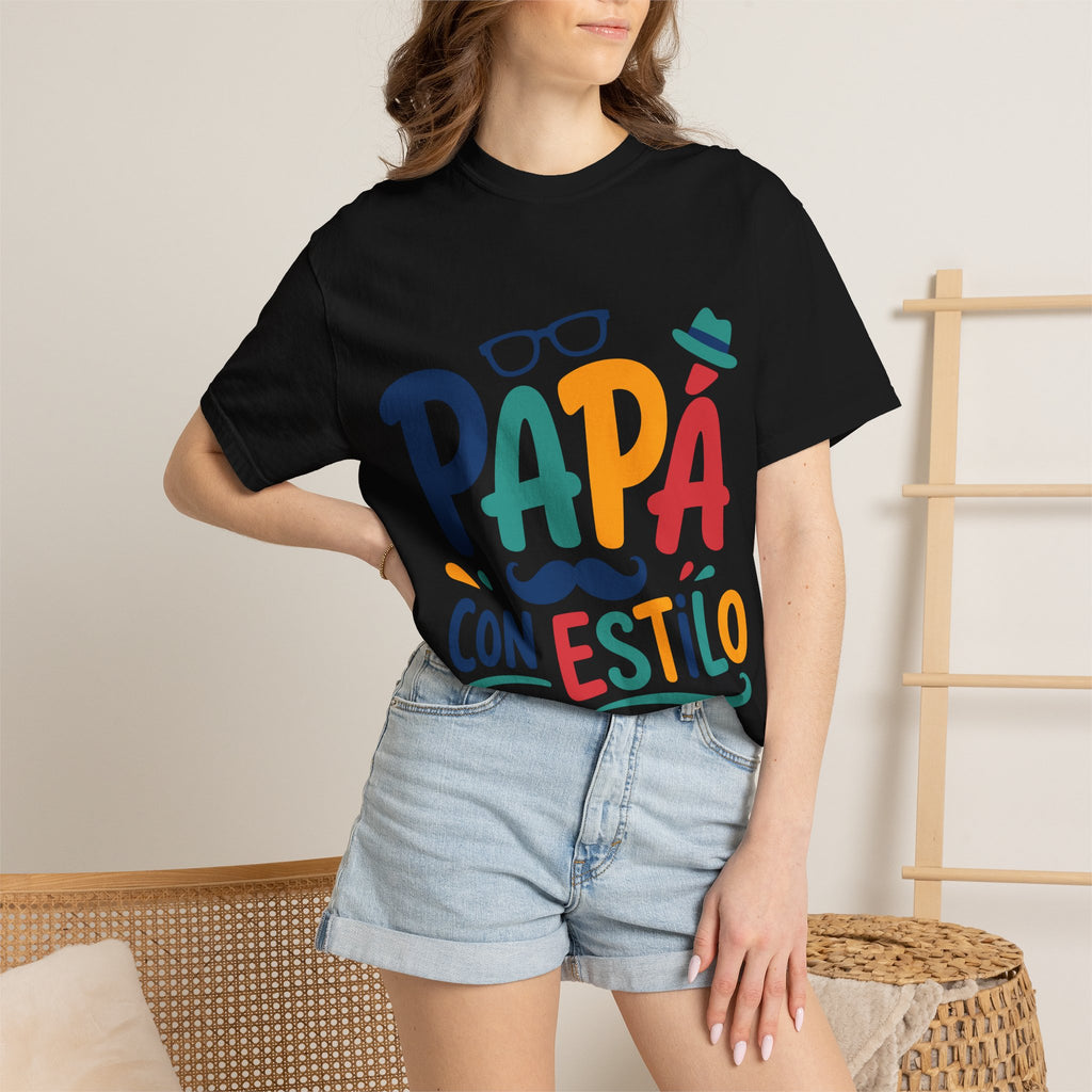 Papá Con Estilo T-Shirt — Father’s Day Spanish Graphic Tee