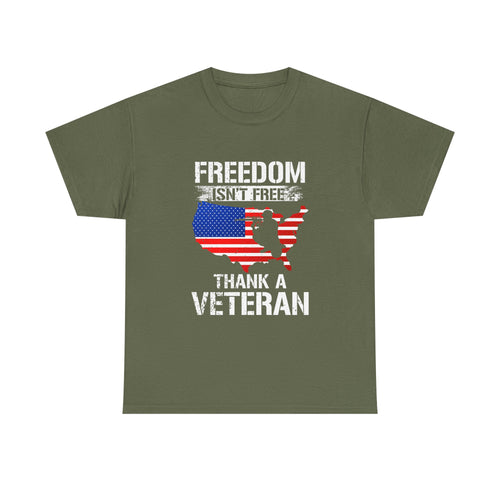 USA Flag Map T-Shirt — American Flag Silhouette Tee (Patriotic 4th of July)